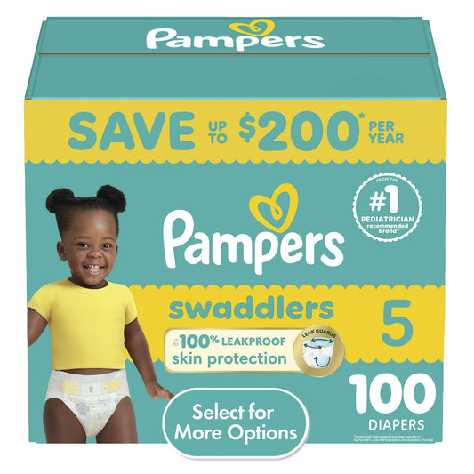 Disposable baby diapers for comfort and leak protection