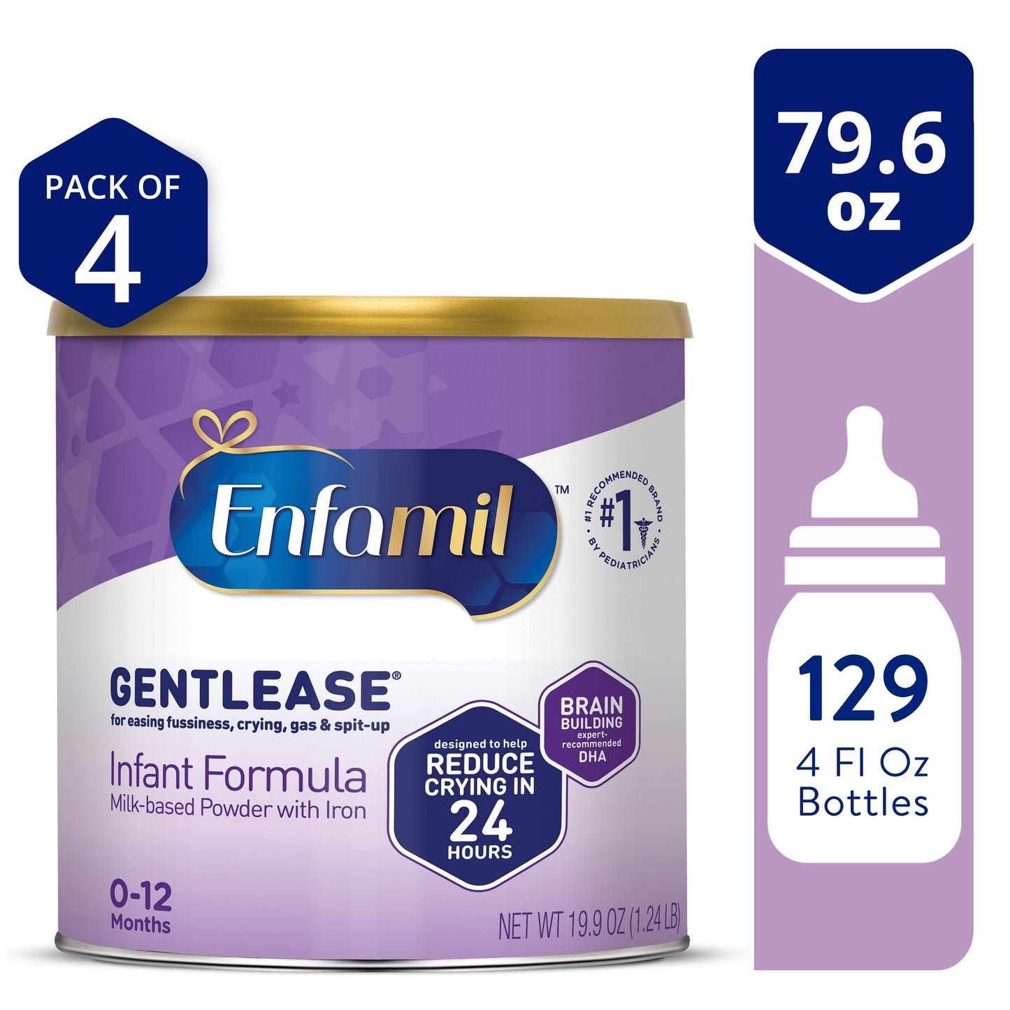 Enfamil Gentlease Powder Baby Formula with Iron