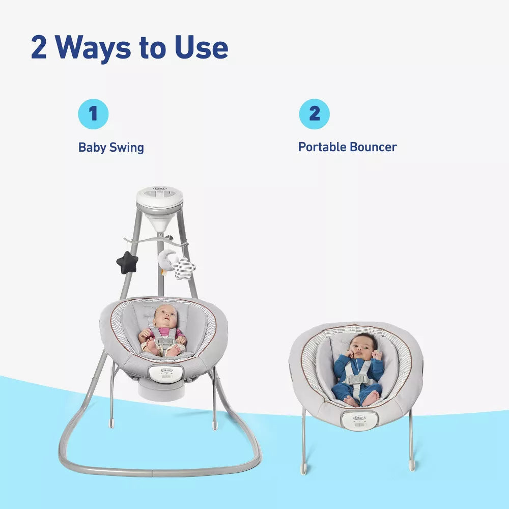 Comfortable baby bouncer and swing – designed for gentle motion and playful comfort for little ones