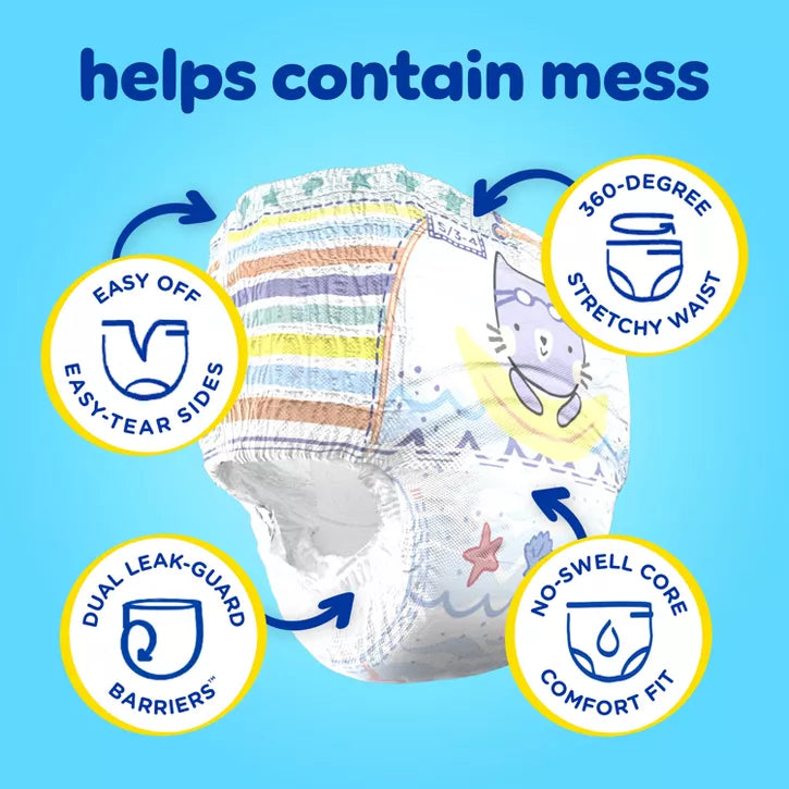 Pampers Splashers Disposable Swim Pants - (Select Size and Count)