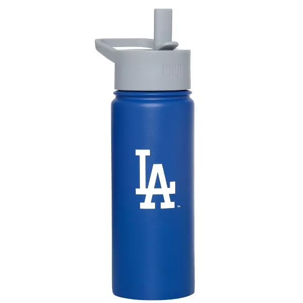 Wildkin MLB Major League Baseball 18 oz Insulated Stainless Steel Water Bottle BPA-Free, Leakproof, Insulated, Easy-Clean