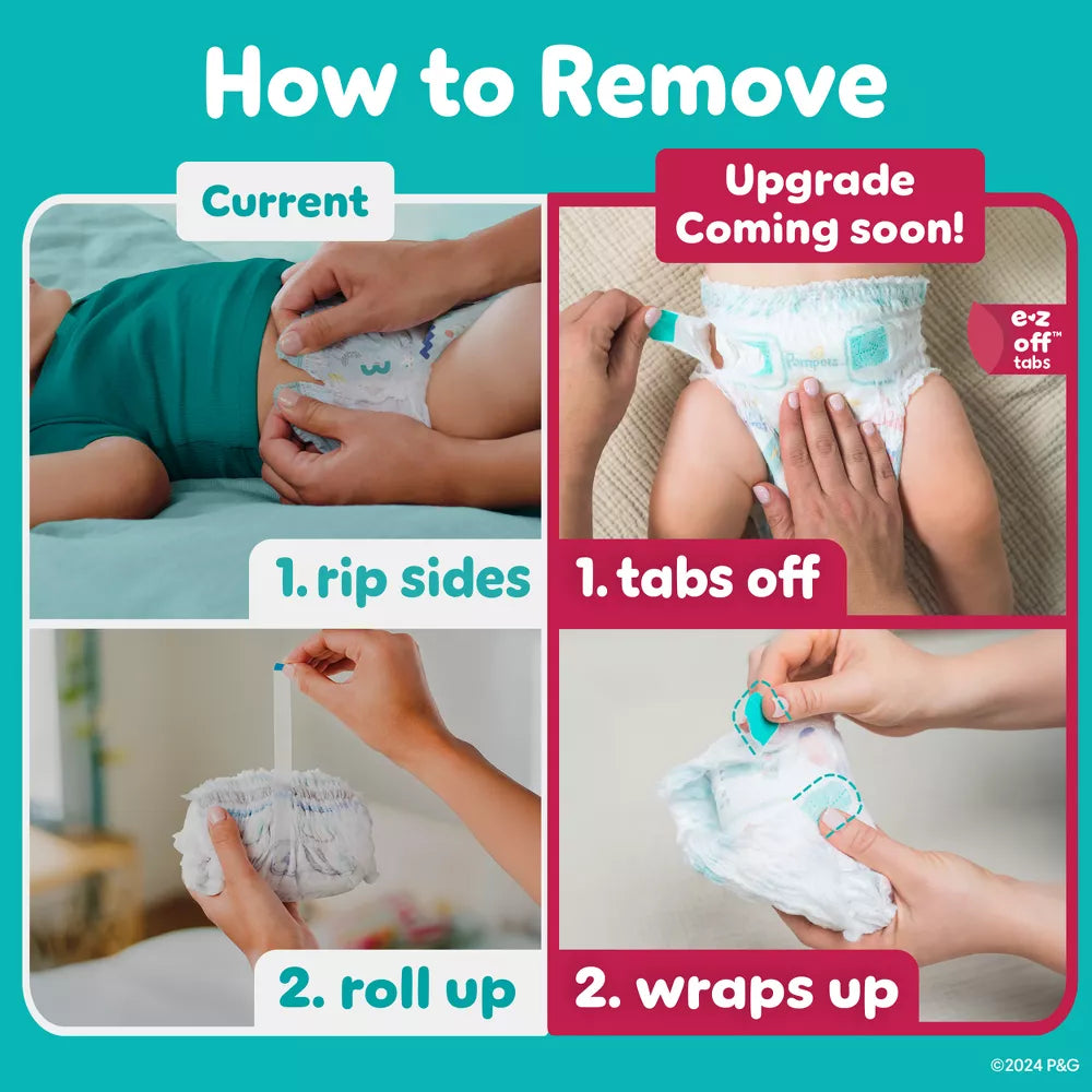 Pampers Cruisers 360 Pull-On Diapers, Babyproof up to 100% leakproof diaper