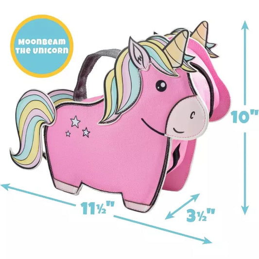 Unicorn Shaped Lunch Box - Fits Ice Pack, Bento Containers