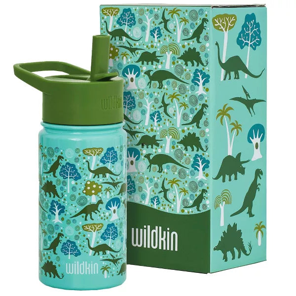 Wildkin 14 oz Stainless Steel Insulated Water Bottle for Kids