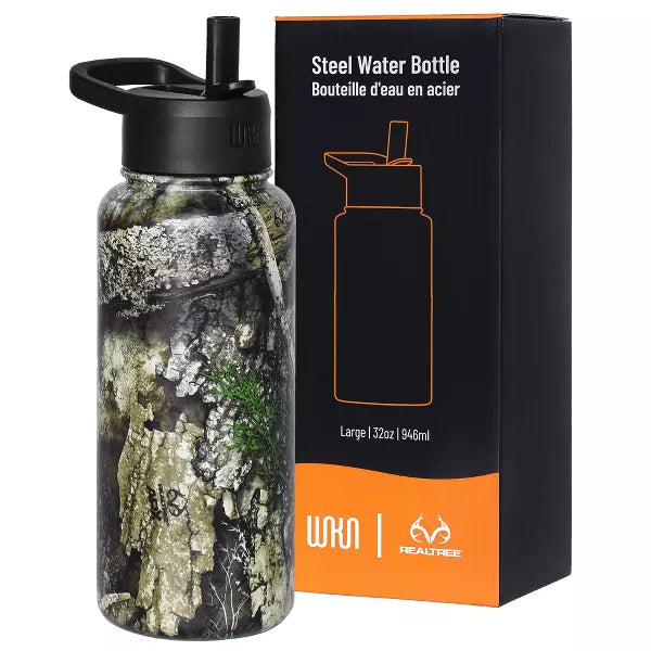 Wildkin Realtree Stainless Steel Water Bottle