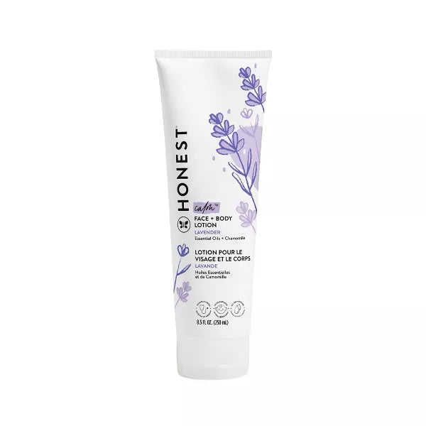 The Honest Company Calm Face + Body Lotion - Lavender - 8.5 fl oz