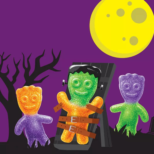 SOUR PATCH KIDS Candy Halloween Monster Heads