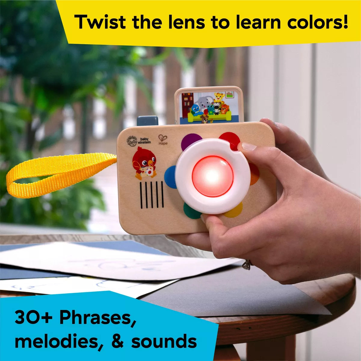 Baby Einstein Hape Learning Camera Lens Baby Toy