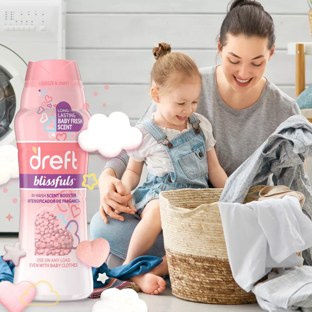 Dreft Blissfuls Baby Fresh Scent In-Wash Scent Booster Beads