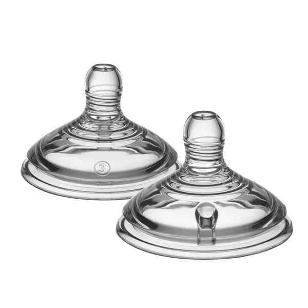 Tommee Tippee Natural Start Baby Bottle Nipples - 2pk