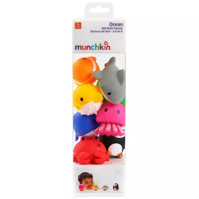Munchkin Ocean Squirts Bath Toy 8pk