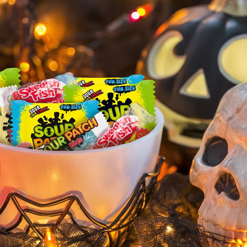 SOUR PATCH KIDS, Swedish Fish Halloween Candy