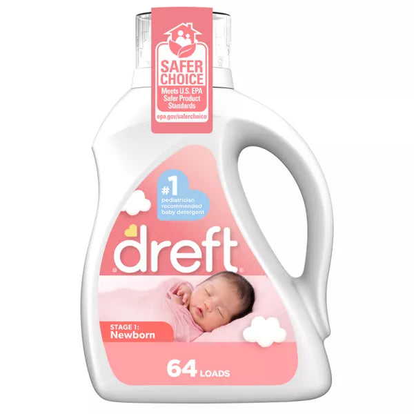 Dreft Liquid Newborn Laundry Detergent - 92 fl oz