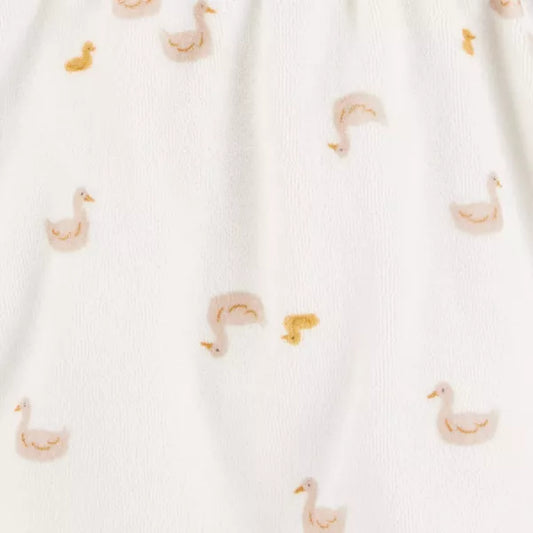 Carter's Just One You, Baby Duck Robe - Gray: Midweight Cotton Polyester Bath Wrap, Animal Pattern