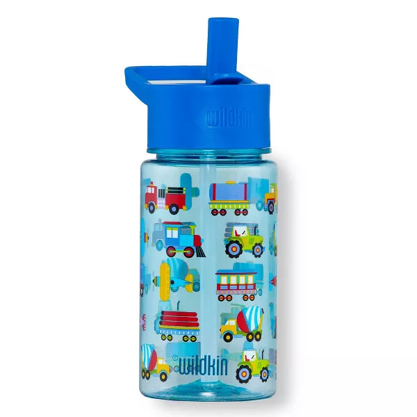 Wildkin 16 oz Tritan Plastic Water Bottle for Kids