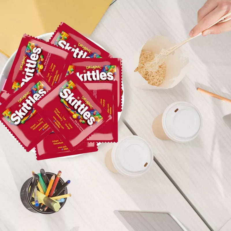 Skittles Original Halloween Chewy Candy Fun Size Bag - 10.72oz