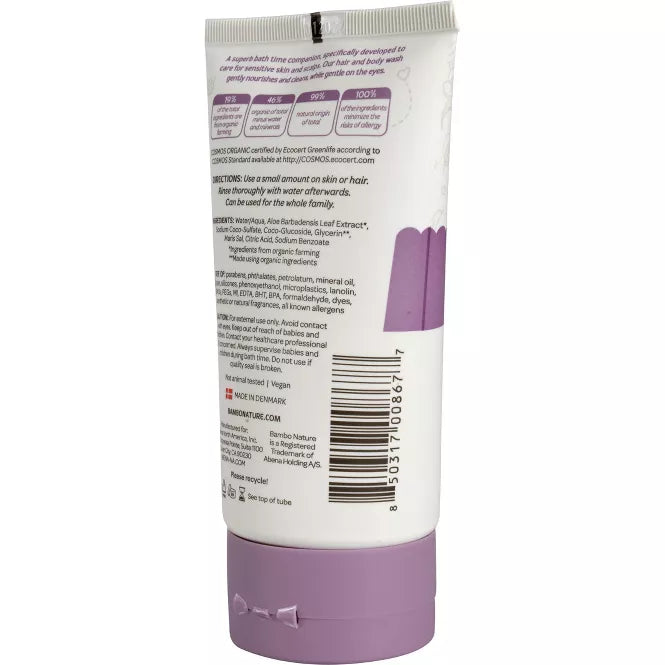 Bambo Nature Bath Buddy Hair and Body Wash - 5 fl oz