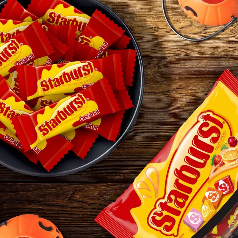 Starburst Halloween Original Fruity Chewy Candy Fun Size - 10.58oz