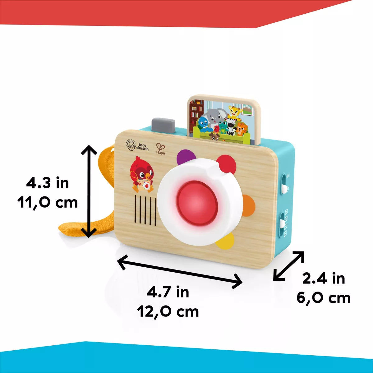 Baby Einstein Hape Learning Camera Lens Baby Toy