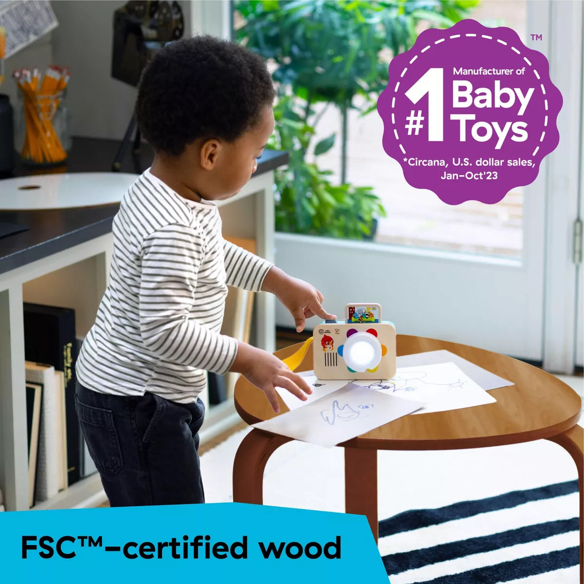 Baby Einstein Hape Learning Camera Lens Baby Toy