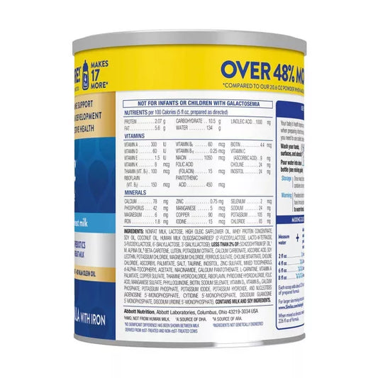 Similac 360 Total Care Non-GMO Infant Formula Powder - 30.8oz