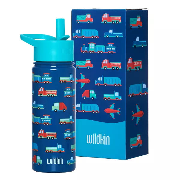Wildkin 18 oz Stainless Steel Insulated Water Bottle for Kids