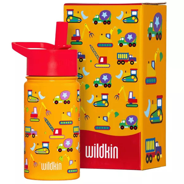 Wildkin 14 oz Stainless Steel Insulated Water Bottle for Kids