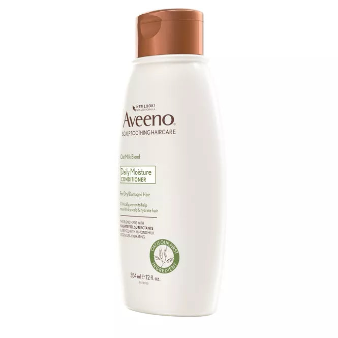 Aveeno Scalp Soothing Oat Milk Blend Conditioner Moisturizing Daily Hair Conditioner - 12 fl oz