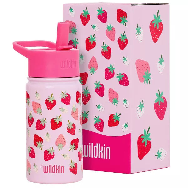 Wildkin 14 oz Stainless Steel Insulated Water Bottle for Kids