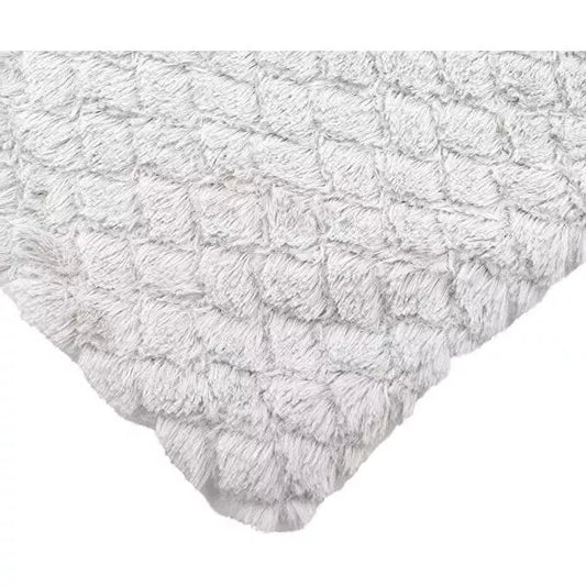 EVERYDAY KIDS Grey Baby Fleece Robe with Hood Cozy Hooded Bathrobe for Ages 0-9 Months Soft, Warm, Lightweight Infant Sleepwear, Loungewear