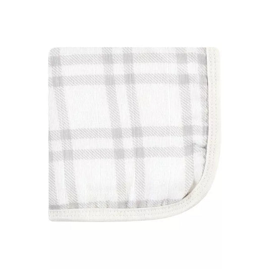 Hudson Baby Infant Boy Cotton Muslin Washcloths, Forest Animals, One Size