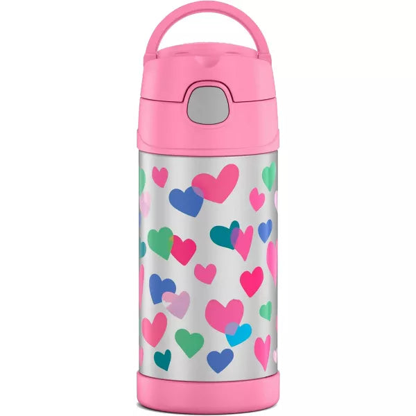 Thermos 12 oz. Kid's Funtainer Vacuum Insulated Stainless Steel Water Bottle