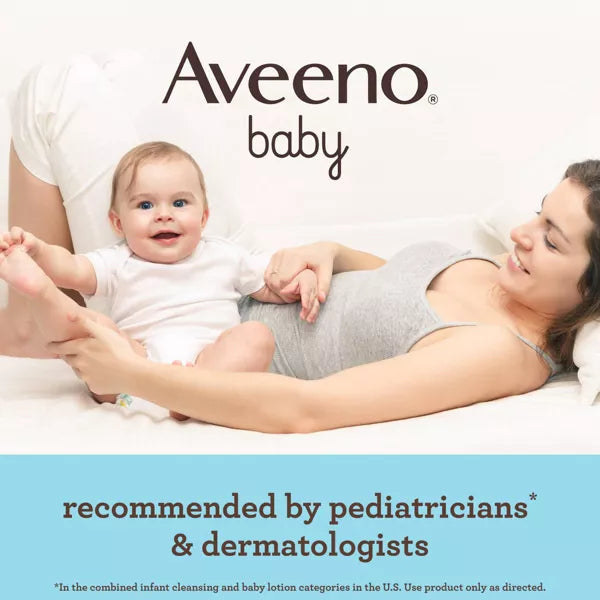 Aveeno Baby Daily Moisture Body Lotion for Delicate Skin with Natural Colloidal Oatmeal & Dimethicone - 8oz