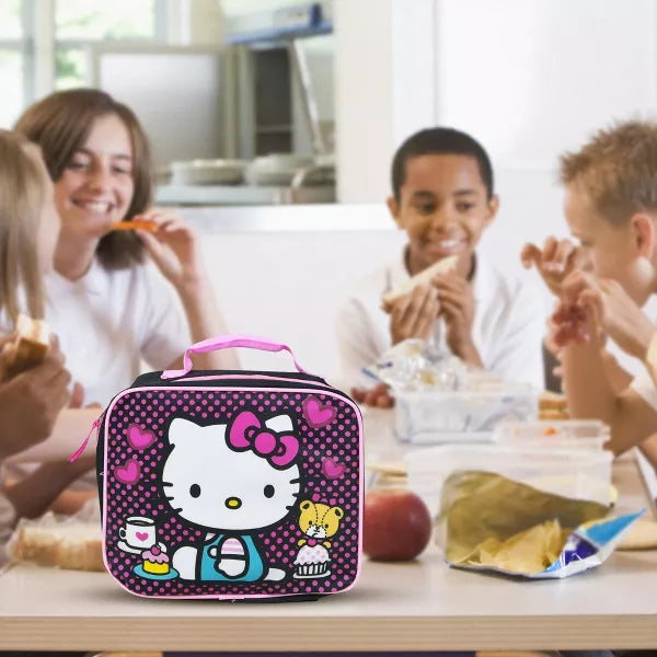 UPD inc. Sanrio Hello Kitty Rectangle Lunch Bag | 9 x 3 x 8 Inches