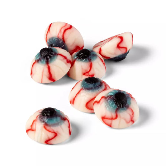 Halloween Strawberry Gummy Candy Eyeballs - 7oz - Favorite Day