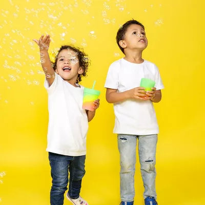 Silipint: Kids Straw Tumblers 8oz: 2 Pack
