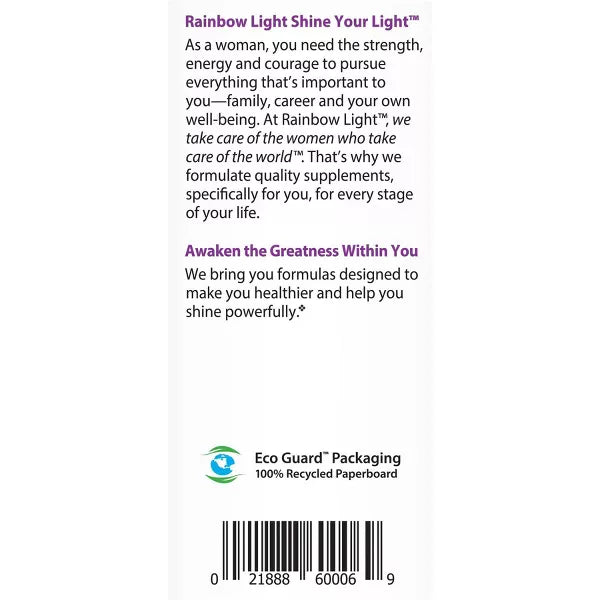 Rainbow Light Prenatal Daily Duo Multivitamin Dietary Supplement Tablets and Softgels - 60ct