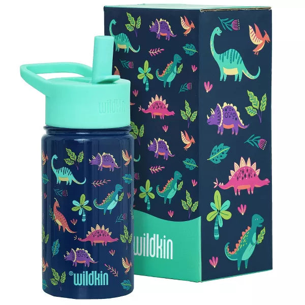 Wildkin 14 oz Stainless Steel Insulated Water Bottle for Kids