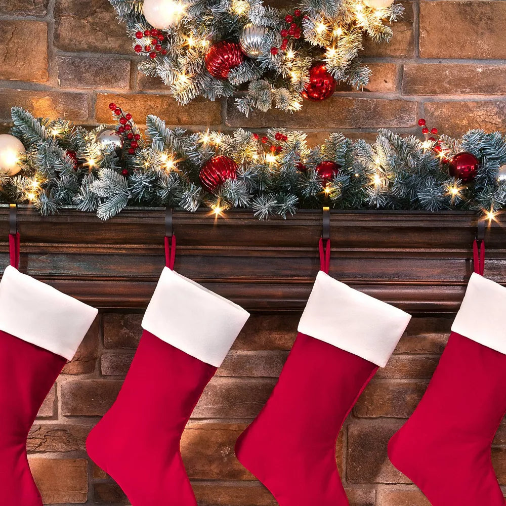 Christmas stocking accessory – designed to enhance holiday décor and securely hold stockings in place