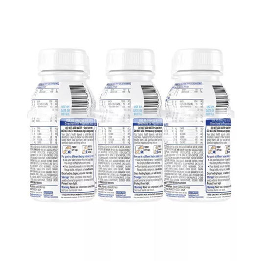 Similac 360 Total Care Non-GMO Ready to Feed Infant Formula Bottles - 8 fl oz Each/6ct