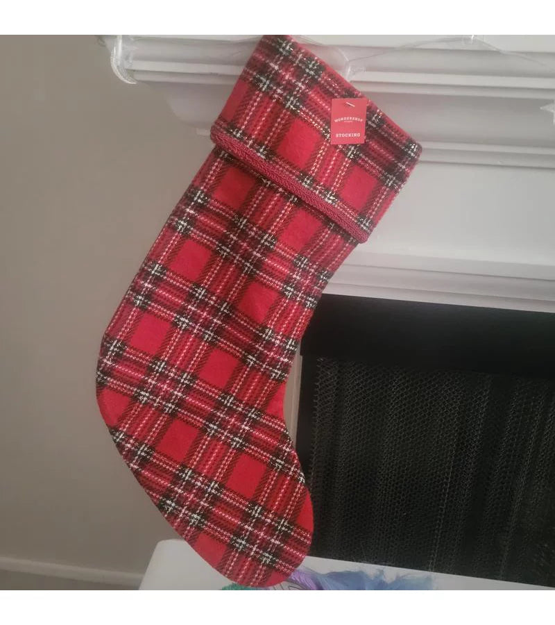 Christmas stocking accessory – designed to enhance holiday décor and securely hold stockings in place
