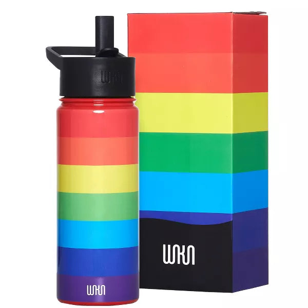 Wildkin 18 oz Stainless Steel Insulated Water Bottle for Kids