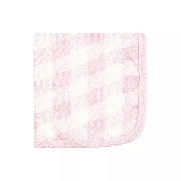 Hudson Baby Infant Girl Cotton Muslin Washcloths, Enchanted Forest, One Size