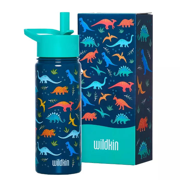 Wildkin 18 oz Stainless Steel Insulated Water Bottle for Kids