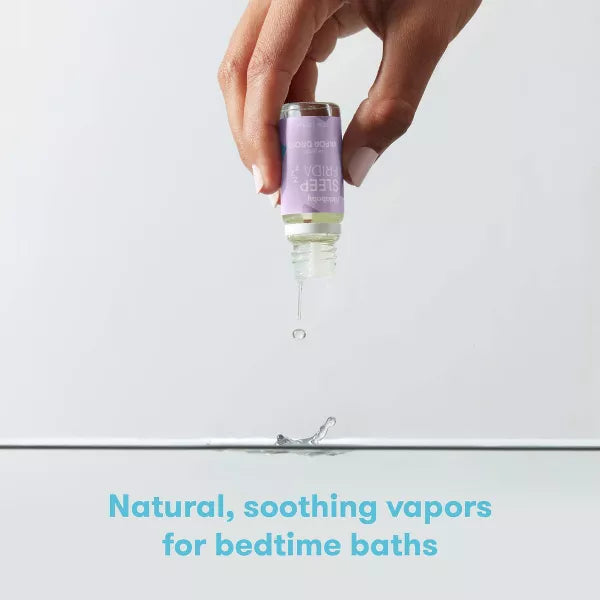 Frida Baby Natural Sleep Vapor Bath Drops for Bedtime Wind Down - 0.32 fl oz