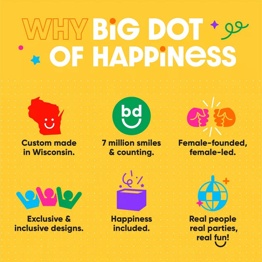 Big Dot of Happiness Jack-O'-Lantern Halloween - Kids Halloween Party Photo Booth Props Kit - 20 Count