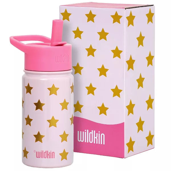 Wildkin 14 oz Stainless Steel Insulated Water Bottle for Kids