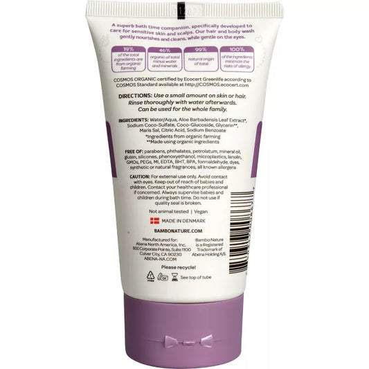 Bambo Nature Bath Buddy Hair and Body Wash - 5 fl oz