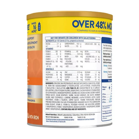 Similac 360 Total Care Sensitive Non-GMO Infant Formula Powder - 30.2oz