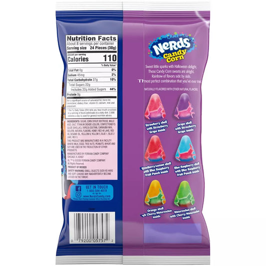 Nerds Halloween Candy Corn - 8oz